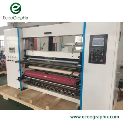 High Speed Sticky Label Slitter Rewinder Machine